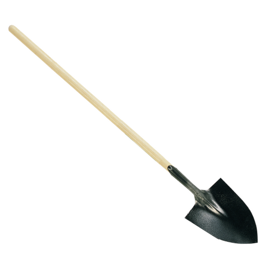 Toolman Long-Handled Irish Shovel - Ash Handle