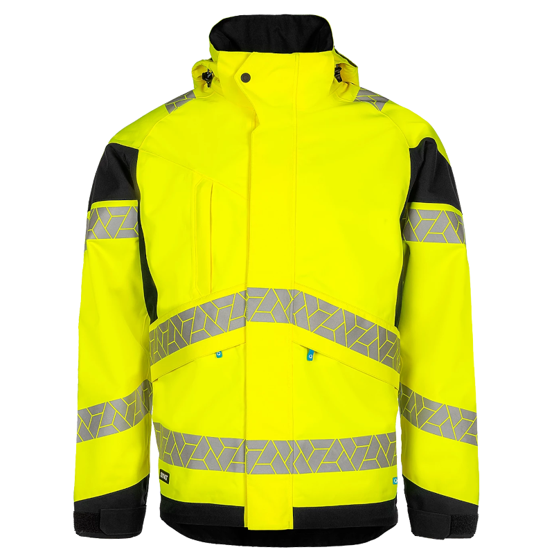 SYNQ® Jacklight High-vis Rain Jacket Yellow/Black