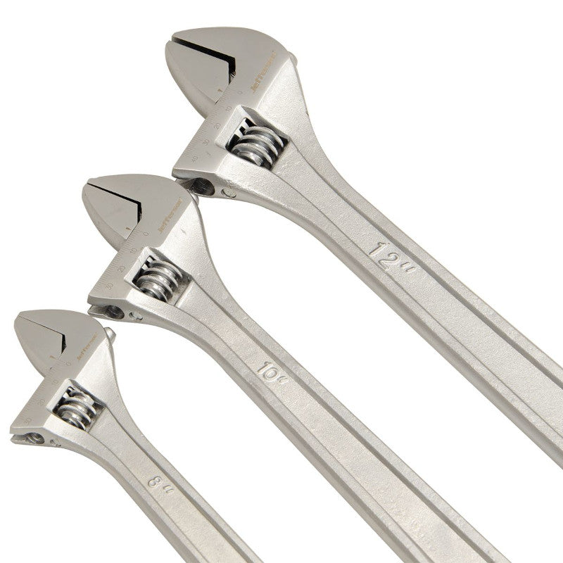 Jefferson 3 Piece Adjustable Wrench Set