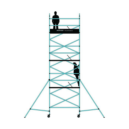 JEFFERSON 6.2M Double Width Scaffolding Tower