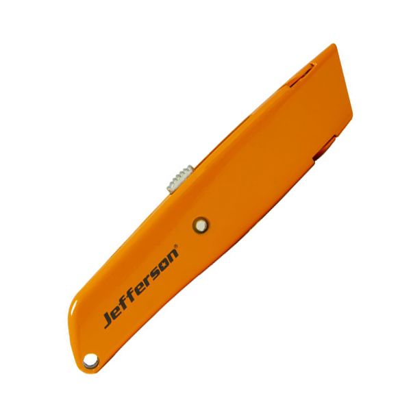 Jefferson High Vis Orange Utility Knife (Pack of 10)