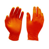 Jefferson Orange Gecko Grip Nitrile Gloves XL (20 Boxes of 50)