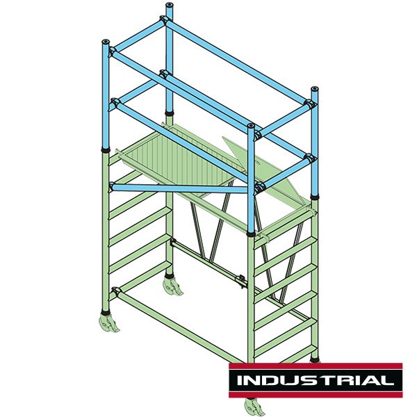 T99 Combined Base & Guardrail Work Platform Package