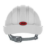 JSP EVO2 Safety Helmet - Slip Ratchet - Vented - White