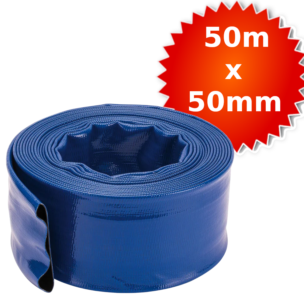 2" Runflat Water Hose (50M X 50MM)