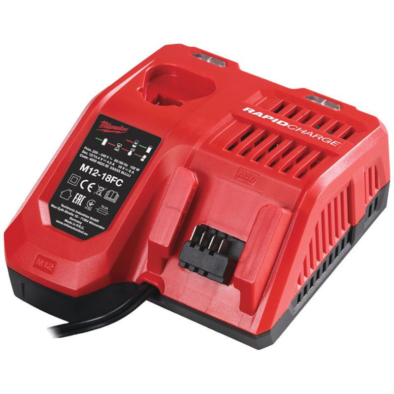 M18 FUEL™ Needle Concrete Vibrator plus M12 Fast 18V Charger Kit