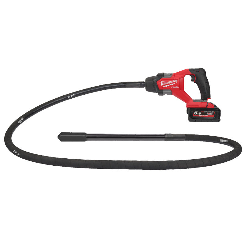 M18 FUEL™ Needle Concrete Vibrator plus M12 Fast 18V Charger Kit