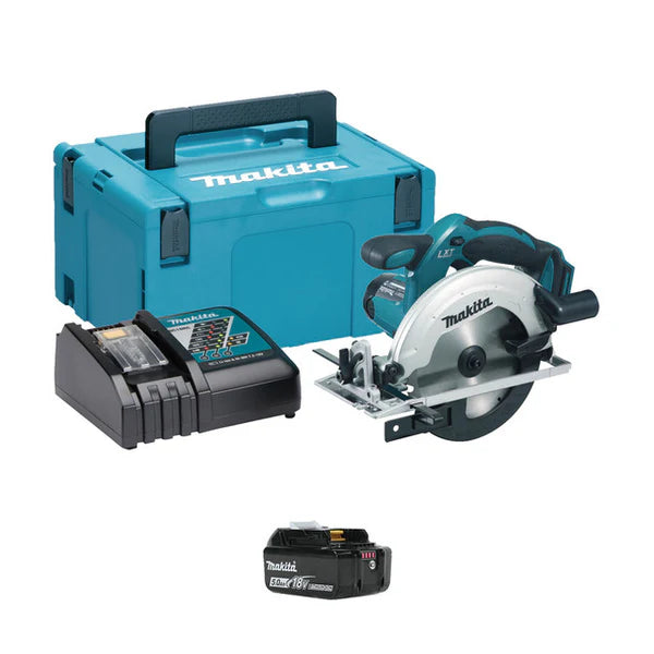 Makita 165mm Circular Saw with 2 X 5AH Batteries and Charger