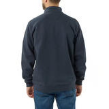 Marquette 1/4-Zip Mock-Neck Sweatshirt Navy