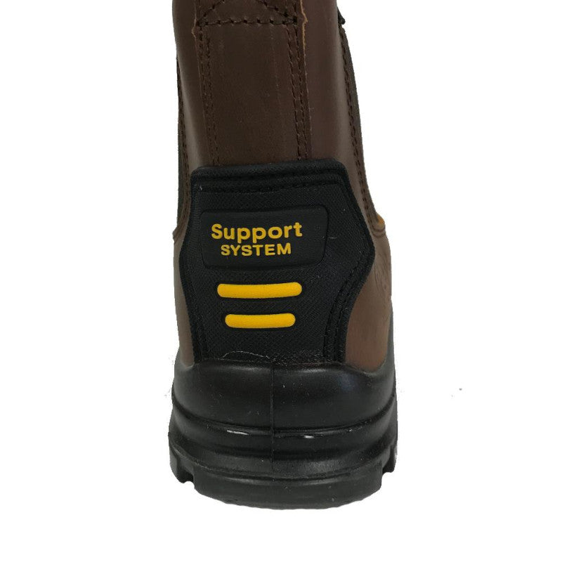 Toolman Waxy-Brown Buffalo Leather Dealer Boot