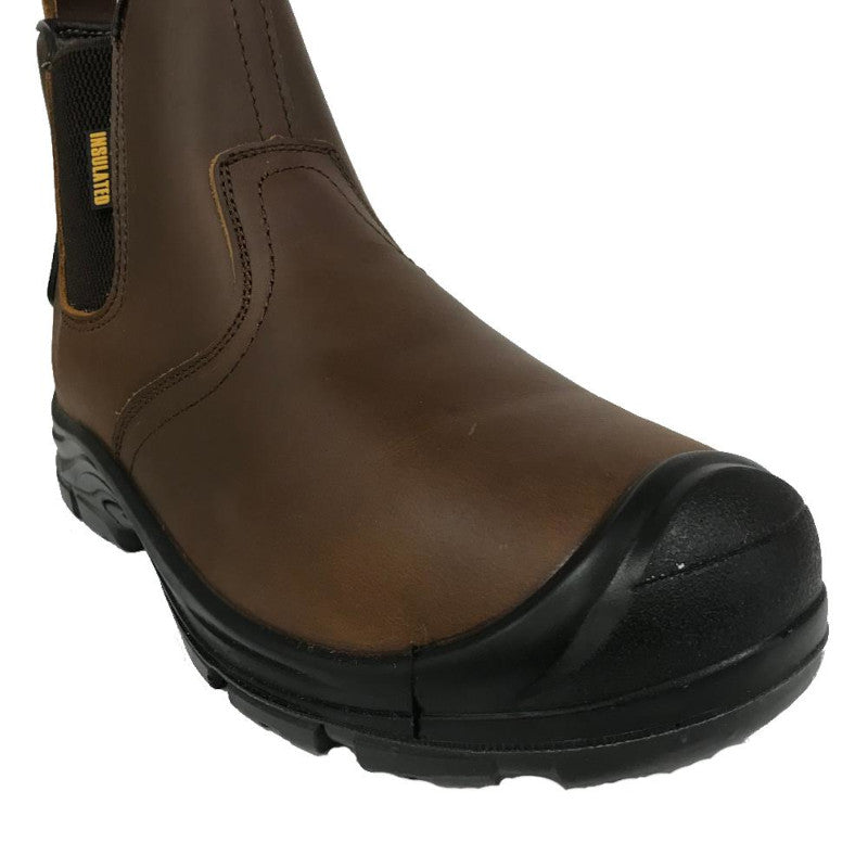 Toolman Waxy-Brown Buffalo Leather Dealer Boot