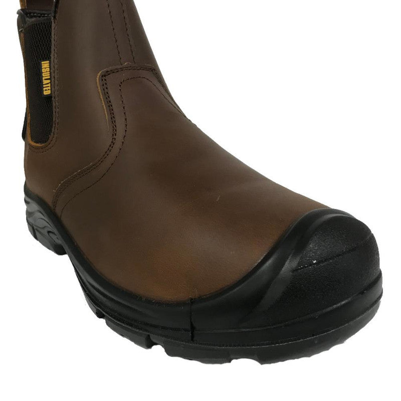 Toolman Waxy-Brown Leather Dealer Boot
