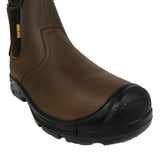 Toolman Waxy-Brown Buffalo Leather Dealer Boot