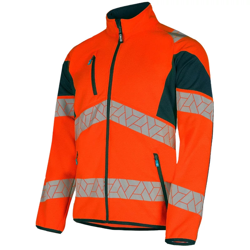 SYNQ® Sioen Orange/Navy Midlight Hi-Vis Midlayer Jacket