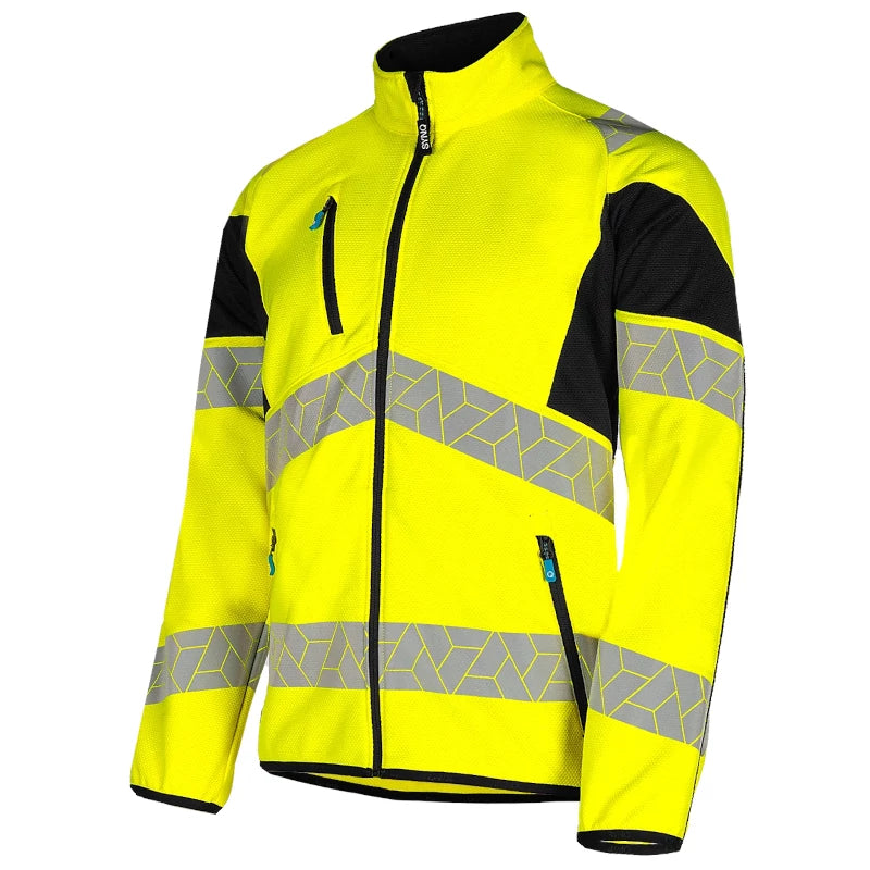 SYNQ® Sioen Yellow/Black Midlight Hi-Vis Midlayer Jacket