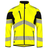 SYNQ® Sioen Yellow/Black Midlight Hi-Vis Midlayer Jacket