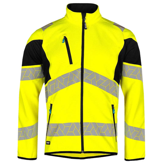 SYNQ® Sioen Yellow/Black Midlight Hi-Vis Midlayer Jacket