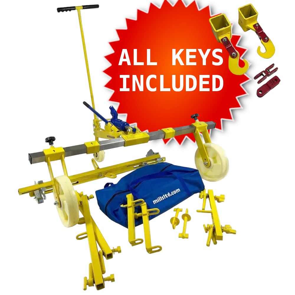 Mills Hydraulic Manhole Cover Lifter 4C Complete Kit