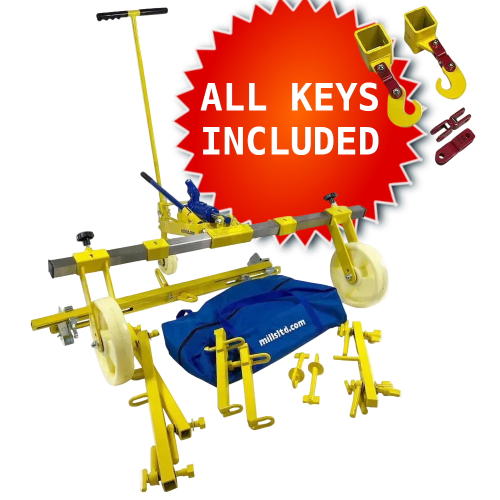 Mills Hydraulic Manhole Cover Lifter 4C Complete Kit