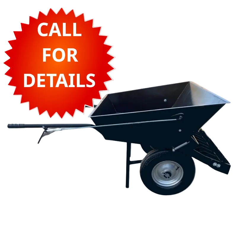 Mix-It Mini Chip-Spreader Wheelbarrow