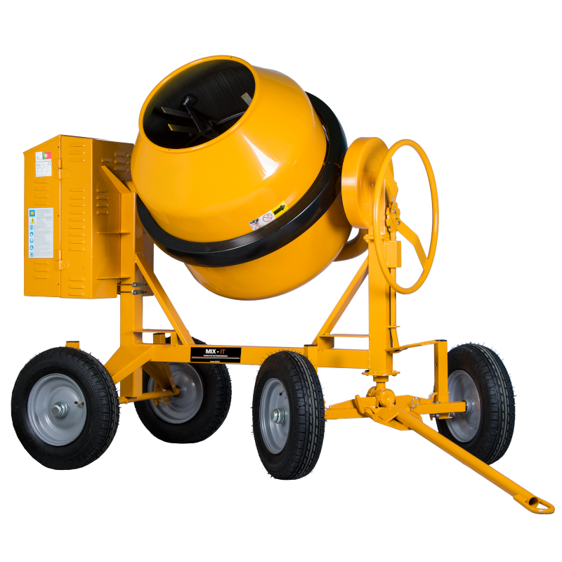 Small Engine Multimix Mix-It Four Wheel Site Mixer with Honda Engine – Toolman Limited