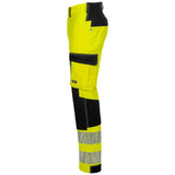 SYNQ® Nopaque Yellow/Black Knee Pocket Stretch Trousers High-Vis Class 2