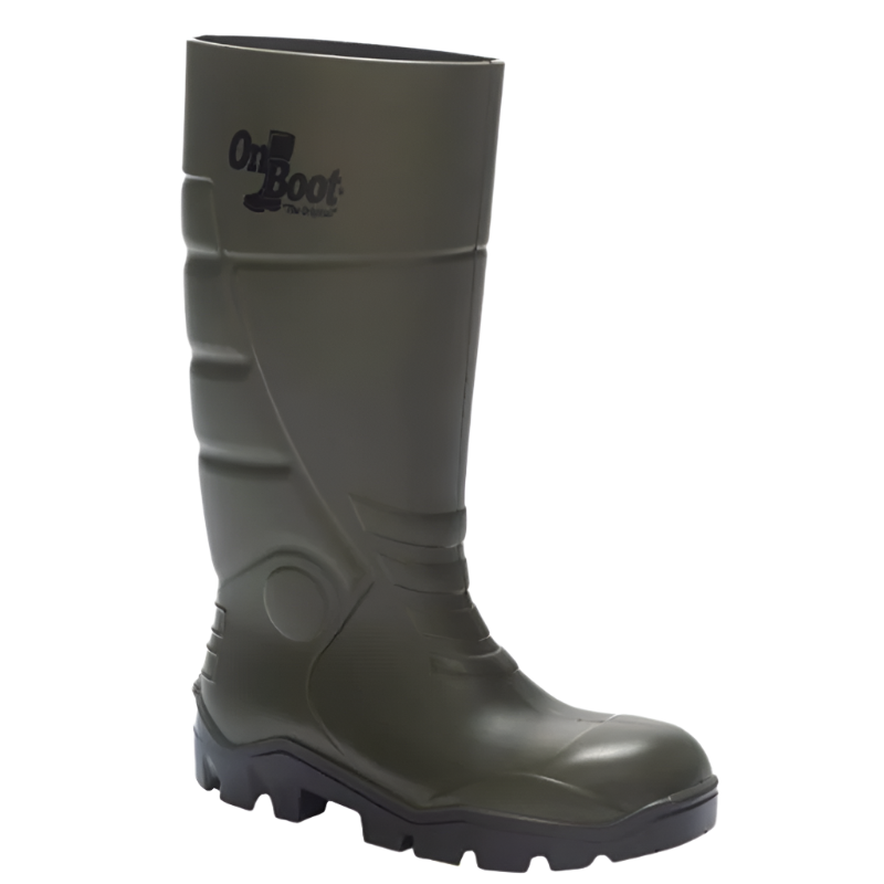 Safety Wellington Boots Green