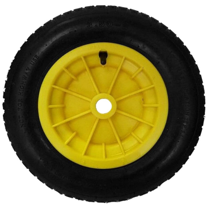 Heavy-Duty Plastic Wheelbarrow Wheel