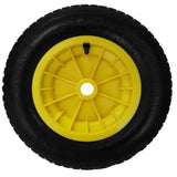 Heavy-Duty Plastic Wheelbarrow Wheel