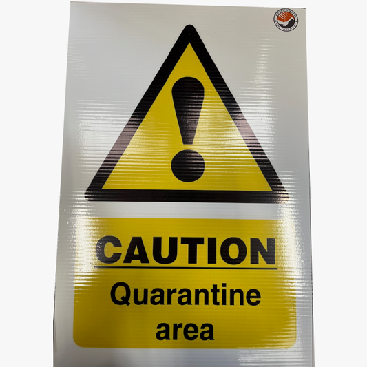 Quarantine Area Notice