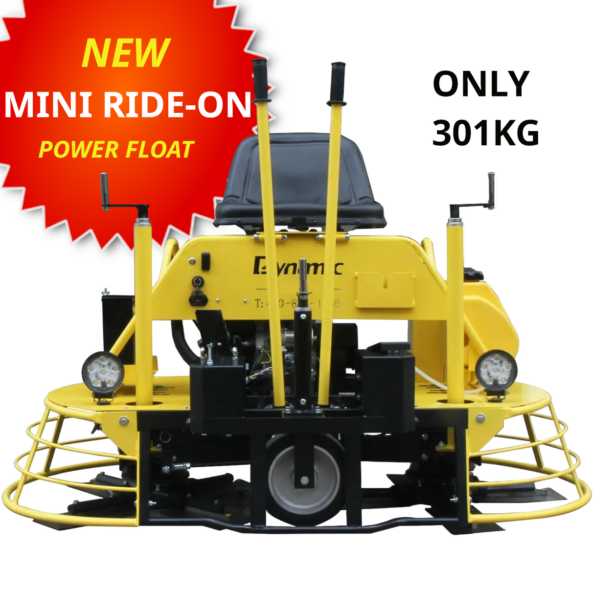 Mini Ride On Power Float with 30 inch blades