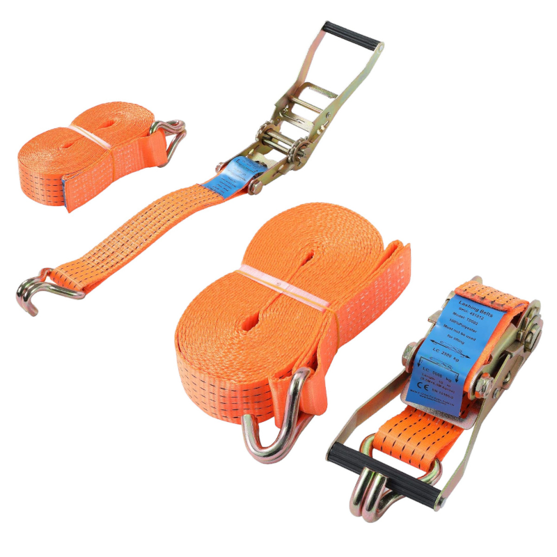 5 Tonne Ratchet Strap Orange 8m