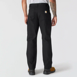 Relaxed Straight Rugged Flex™ Duck Double-Front Trousers Black
