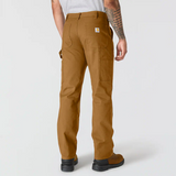 Relaxed Straight Rugged Flex™ Duck Double-Front Trousers Brown