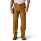 Relaxed Straight Rugged Flex™ Duck Double-Front Trousers Brown
