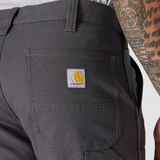 Relaxed Straight Rugged Flex™ Duck Double-Front Trousers Shadow Grey