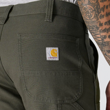 Relaxed Straight Rugged Flex™ Duck Double-Front Trousers Moss