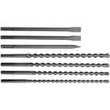 Metabo 7 Piece SDS Max Drill Bit / Chisel Set