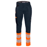 SYNQ® Sioen Showup Orange/Navy Service Trousers, High-Vis Class 1