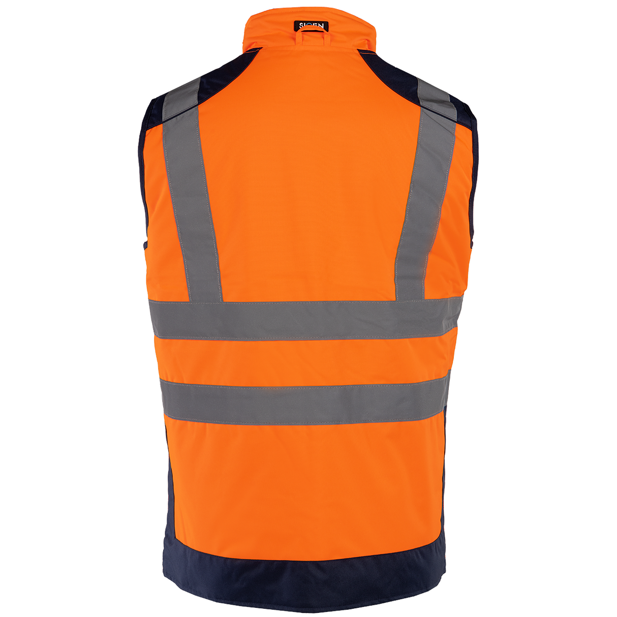SIOEN Orange/Navy Burton Reversible Body Warmer