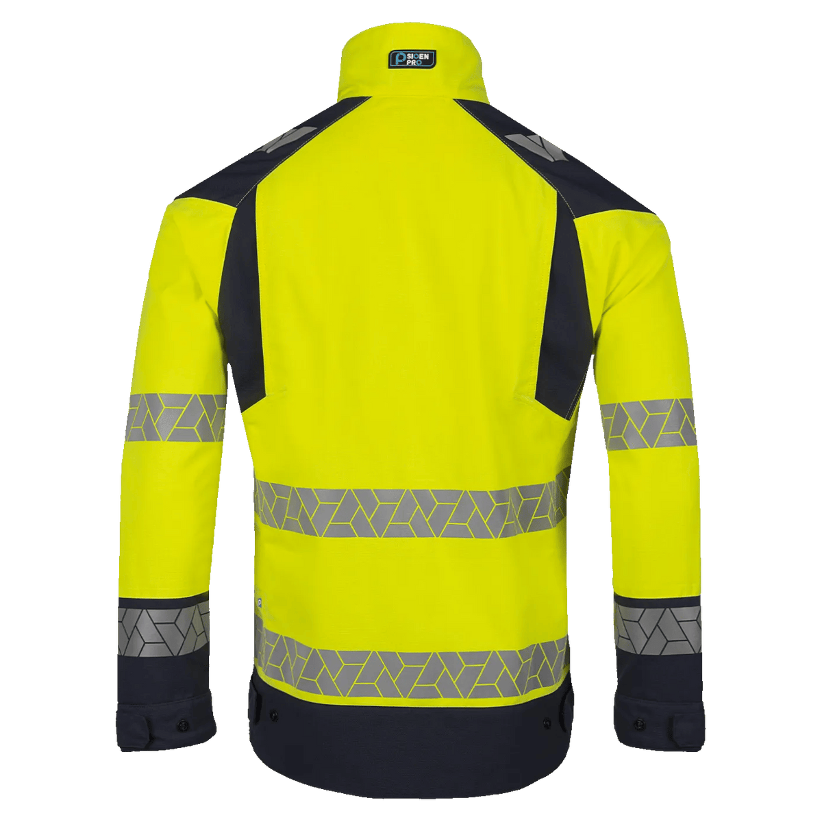 Sioen Vanout ECO high-vis work jacket, stretch zones, ARC protection (APC1)
