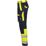 Sioen Byles ECO service trousers, stretch zones, ARC protection (APC1), high-vis class 1