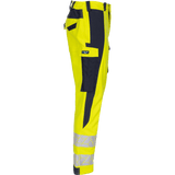 Sioen Vitsor ECO service trousers, stretch zones, ARC protection (APC1), high-vis class 2
