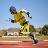 Sioen Vitsor ECO service trousers, stretch zones, ARC protection (APC1), high-vis class 2