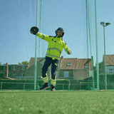 Sioen Voncy ECO knee pocket trousers, stretch zones, ARC protection (APC1), high-vis class 2