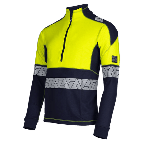 Sioen Neko ECO sweatshirt, half zip, ARC protection (APC1), medium risk (AB3)