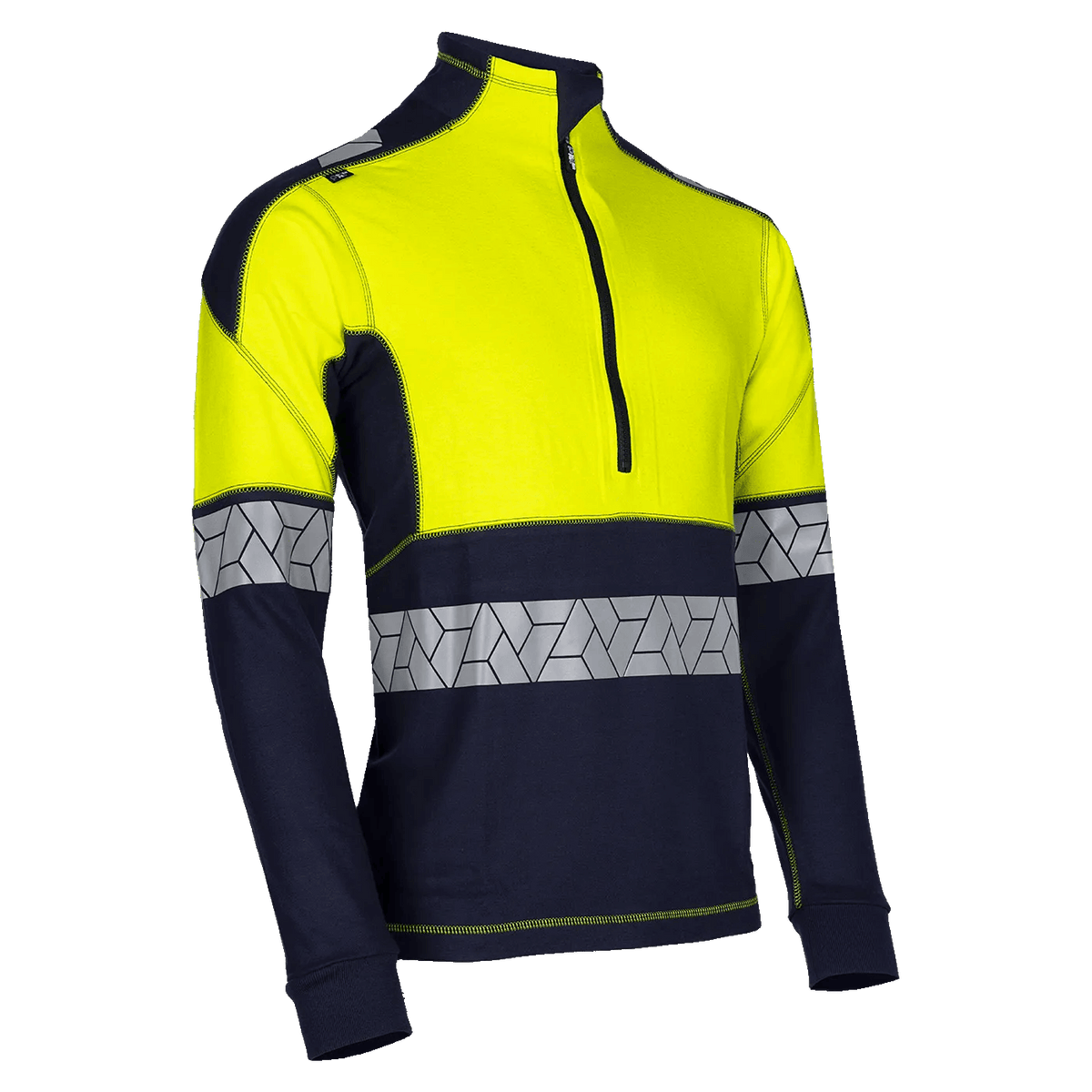 Sioen Neko ECO sweatshirt, half zip, ARC protection (APC1), medium risk (AB3)