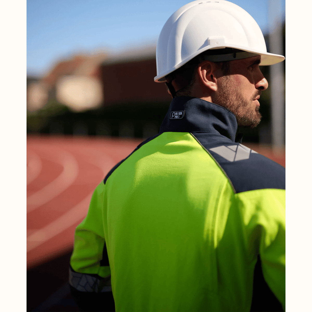 Sioen Boza ECO work jacket, stretch zones, ARC protection (APC1), medium risk (AB3)