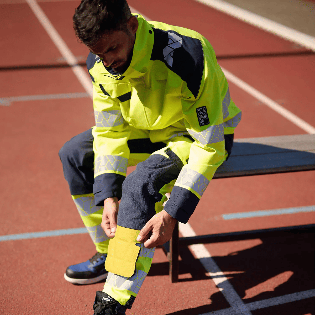 Sioen Japrox ECO high-vis rain jacket, ARC protection (APC2)