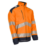 Sioen Pinton Orange ECO high-vis softshell jacket, ARC protection (APC1)